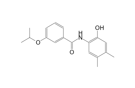 N-(2-hydroxy-4,5-dimethylphenyl)-3-isopropoxybenzamide