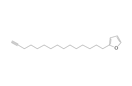 2-(Pentadec-14-yn-1-yl)furan