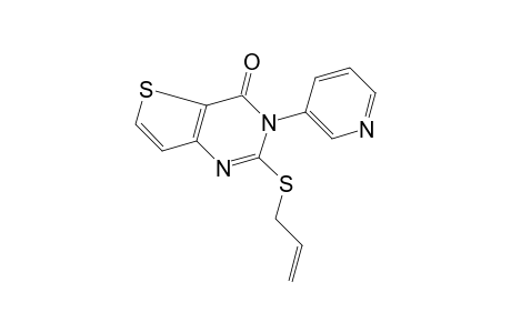 2-(ALLYLTHIO)-3-(3-PYRIDYL)THIENO[3,2-d]PYRIMIDIN-4(3H)-ONE