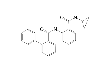 N-[2-(cyclopropylcarbamoyl)phenyl]-2-phenylbenzamide