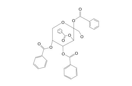 2,3,4,5-Tetra-o-benzoylhex-2-ulopyranose #