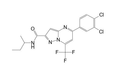 N-(sec-butyl)-5-(3,4-dichlorophenyl)-7-(trifluoromethyl)pyrazolo[1,5-a]pyrimidine-2-carboxamide
