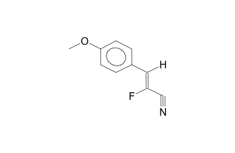(Z)-1-FLUORO-1-CYANO-2-(4-METHOXYPHENYL)ETHENE