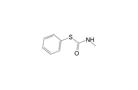 Carbamothioic acid, methyl-, S-phenyl ester