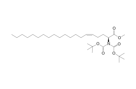 (Z,2S)-2-[bis(tert-butoxycarbonyl)amino]eicos-5-enoic acid methyl ester