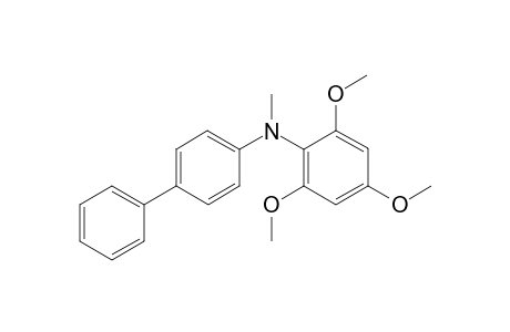 Biphenyl-4-yl-methyl-(2,4,6-trimethoxy-phenyl)-amine