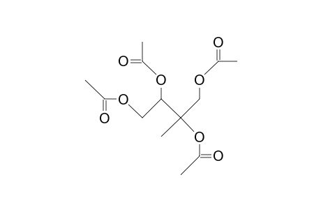 2-C-Methyl-D,L-threitol tetraacetate