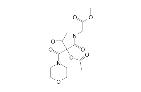 METHYL-2-[2-ACETOXY-2-(MORPHOLINOCARBONYL)-3-OXO-BUTAN-AMIDO]-ACETATE
