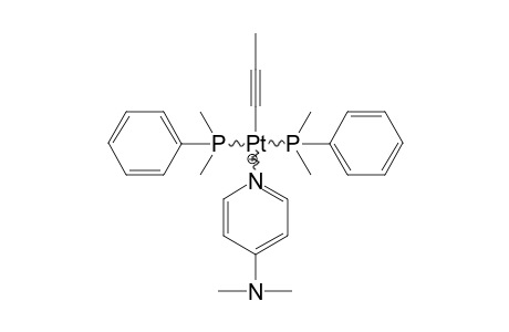 trans-[PT(CCME)(NC5H4NME2-4)(PME2PH)2]+