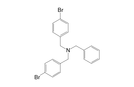 N-Benzyl-1-(4-bromophenyl)-N-(4-bromobenzyl)methanamine