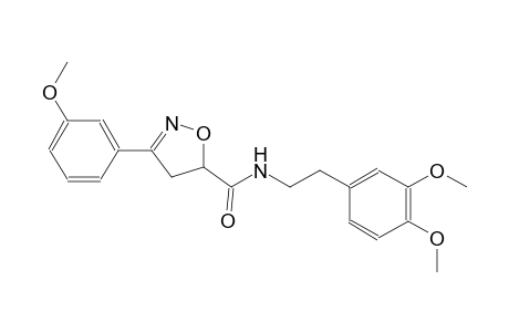 5-isoxazolecarboxamide, N-[2-(3,4-dimethoxyphenyl)ethyl]-4,5-dihydro-3-(3-methoxyphenyl)-