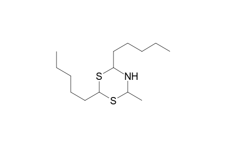5,6-Dihydro-2,4-dipentyl-6-methyl-4H-1,3,5-dithiazine