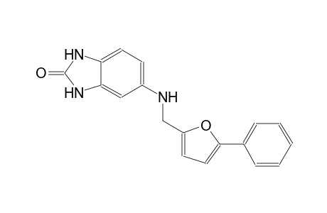 5-{[(5-phenyl-2-furyl)methyl]amino}-1,3-dihydro-2H-benzimidazol-2-one