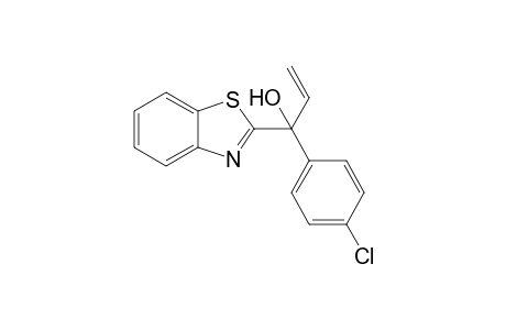 1-(1,3-Benzothiazol-2-yl)-1-(4-chlorophenyl)-2-propen-1-ol