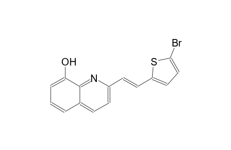 2-[(E)-2-(5-bromo-2-thienyl)ethenyl]-8-quinolinol