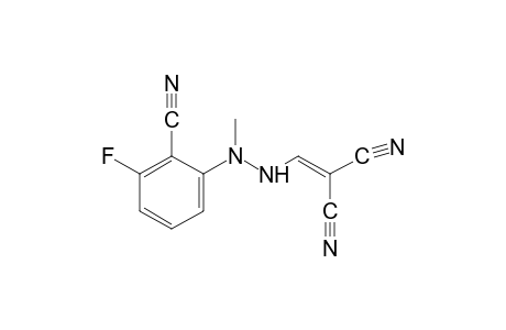 {[2-(2-cyano-3-fluorophenyl)-2-methylhydrazino]methylene}malononitrile