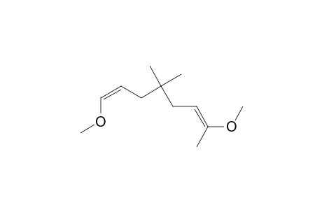 1,7-Dimethoxy-4,4-dimethyl-(Z)-1,6-octadiene