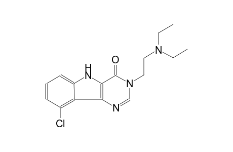 9-chloro-3-[2-(diethylamino)ethyl]-3,5-dihydro-4H-pyrimido[5,4-b]indol-4-one