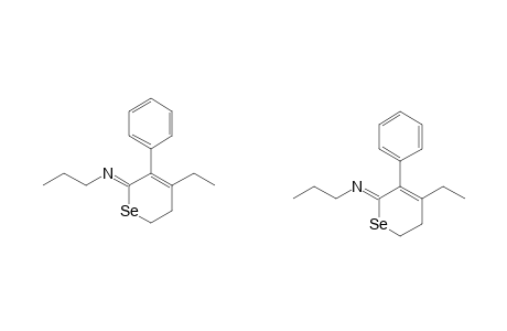 4-ETHYL-3-PHENYL-2-PROPYLIMINO-2H-5,6-DIHYDROSELENINE