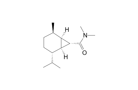 (1S,2S,5R,6R,7S)-2-isopropyl-5-methyl-bicyclo[4.1.0]heptane-7-carboxylic acid dimethylamide