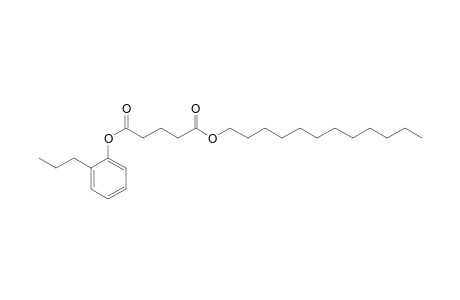 Glutaric acid, dodecyl 2-propylphenyl ester