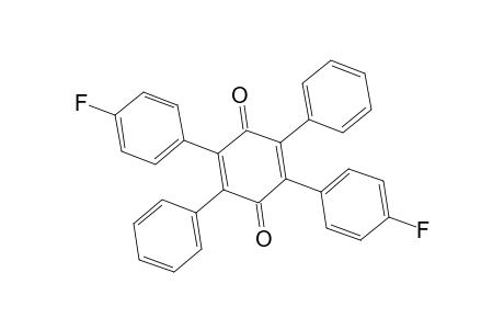 p-Benzoquinone, 2,5-bis(p-fluorophenyl)-3,6-diphenyl-