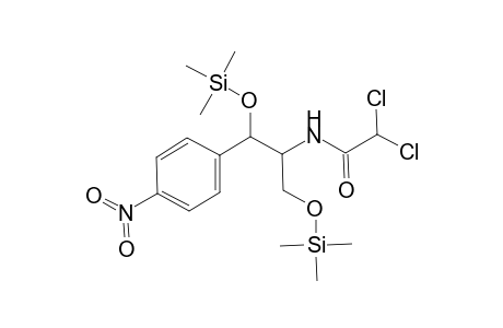 2,2-Dichloro-N-(2-(4-nitrophenyl)-2-[(trimethylsilyl)oxy]-1-([(trimethylsilyl)oxy]methyl)ethyl)acetamide
