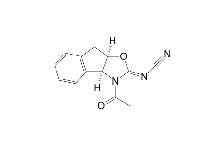 [(3aS,8aR)-3-(Acetyl)-3,3a,8,8a-tetrahydro-2H-indeno[1,2-d][1,3]oxazol-2-ylidene]cyanamide
