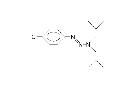 1-(4-Chloro-phenyl)-3,3-diisobutyl-triazene