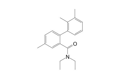 N,N-Diethyl-3,2',3'-trimethyldiphenyl-2-carboxamide