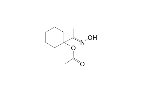 1-[(1E)-N-hydroxyethanimidoyl]cyclohexyl acetate