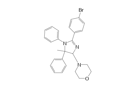 Morpholine, 4-[2-(4-bromophenyl)-4,5-dihydro-5-methyl-1,5-diphenyl-1H-imidazol-4- yl]-
