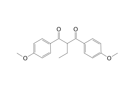 1,3-Bis(4-Methoxyphenyl)-2-Ethylpropan-1,3-dione