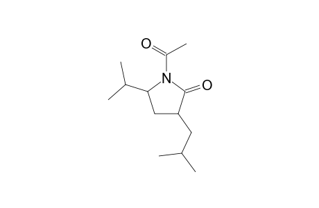 1-Acetyl-3-isobutyl-5-isopropyl-2-oxopyrrolidine