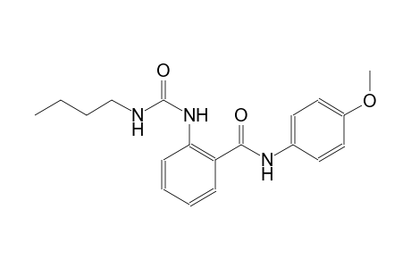 2-{[(butylamino)carbonyl]amino}-N-(4-methoxyphenyl)benzamide