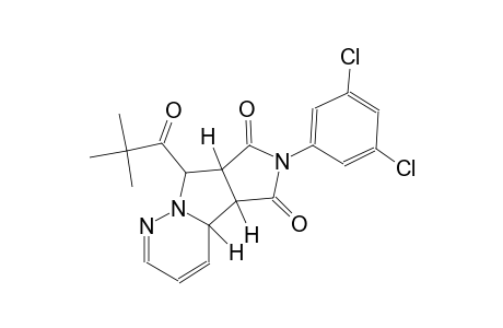 (4aR,4bS,7aR,8S)-6-(3,5-dichlorophenyl)-8-(2,2-dimethylpropanoyl)-7a,8-dihydro-4aH-pyrrolo[3',4':3,4]pyrrolo[1,2-b]pyridazine-5,7(4bH,6H)-dione