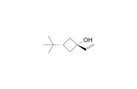 (cis)-3-(t-Butyl)-1-vinylcyclobutanol