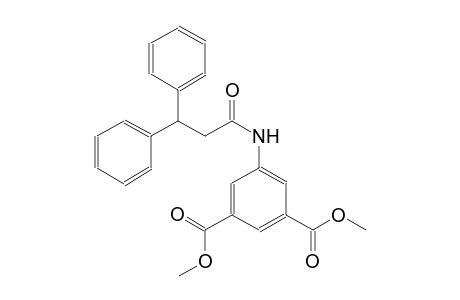 dimethyl 5-[(3,3-diphenylpropanoyl)amino]isophthalate