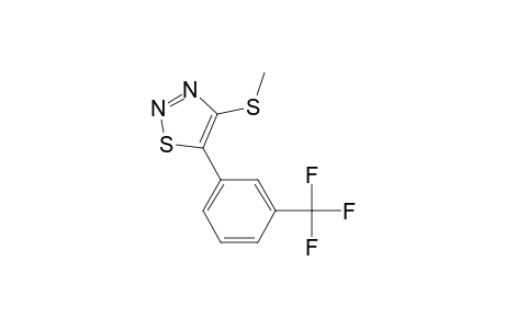4-(methylthio)-5-[3-(trifluoromethyl)phenyl]thiadiazole