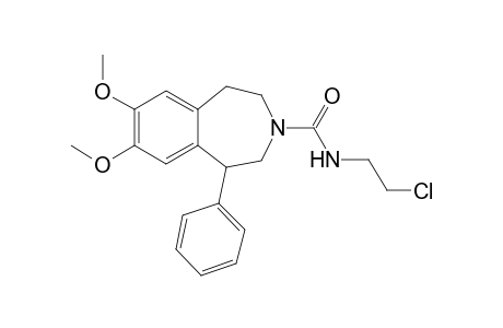3-(2-Chloroethylcarbamoyl)-7,8-dimethoxy-1-phenyl-2,3,4,5-tetrahydro-1H-3-benzazepine