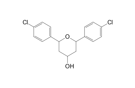 2,6-Bis(4-chlorophenyl)tetrahydropyran-4-ol