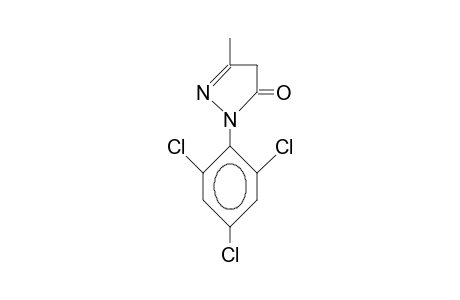 1-(2,4,6-Trichloro-phenyl)-3-methyl-2-pyrazolin-5-one