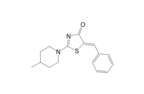 5-Benzylidene-2-(4-methylpiperidin-1-yl)thiazol-4(5H)-one