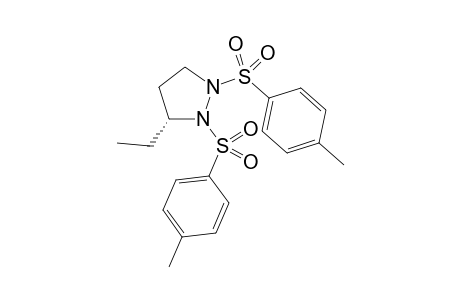(5R)-5-ethyl-1,2-bis(p-toluenesulfonyl)pyrazolidine