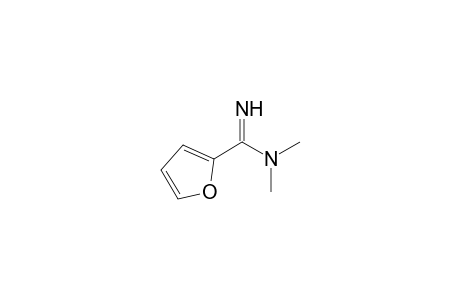 N,N-dimethyl-2-furancarboximidamide