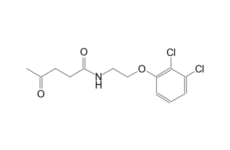 pentanamide, N-[2-(2,3-dichlorophenoxy)ethyl]-4-oxo-