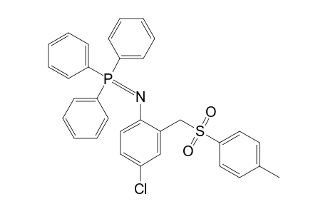 [4-chloro-2-(tosylmethyl)phenyl]imino-triphenyl-phosphorane