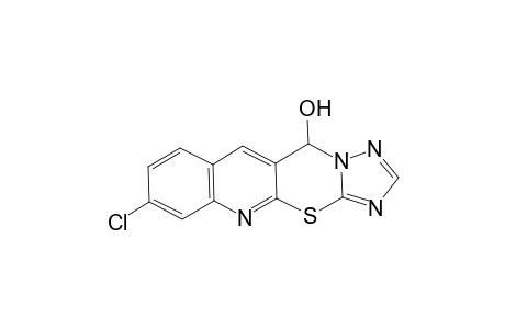 11-Hydroxy-7-chloro[1,2,4]triazolo[5',1':2,3][1,3]thiazino[6,5-b]quinoline