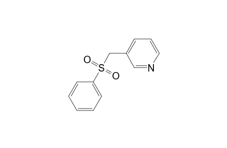 3-(Benzenesulfonylmethyl)pyridine