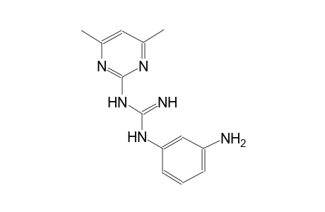 N-(3-aminophenyl)-N'-(4,6-dimethyl-2-pyrimidinyl)guanidine